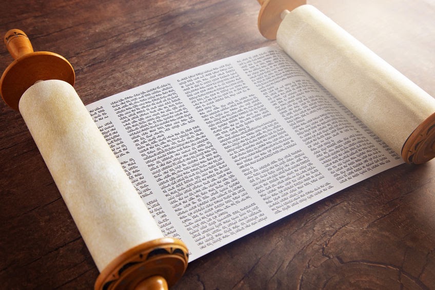 A Hebrew Torah scroll. Jesus read from a scroll of the prophet Isaiah, emphasizing that God puts people first.